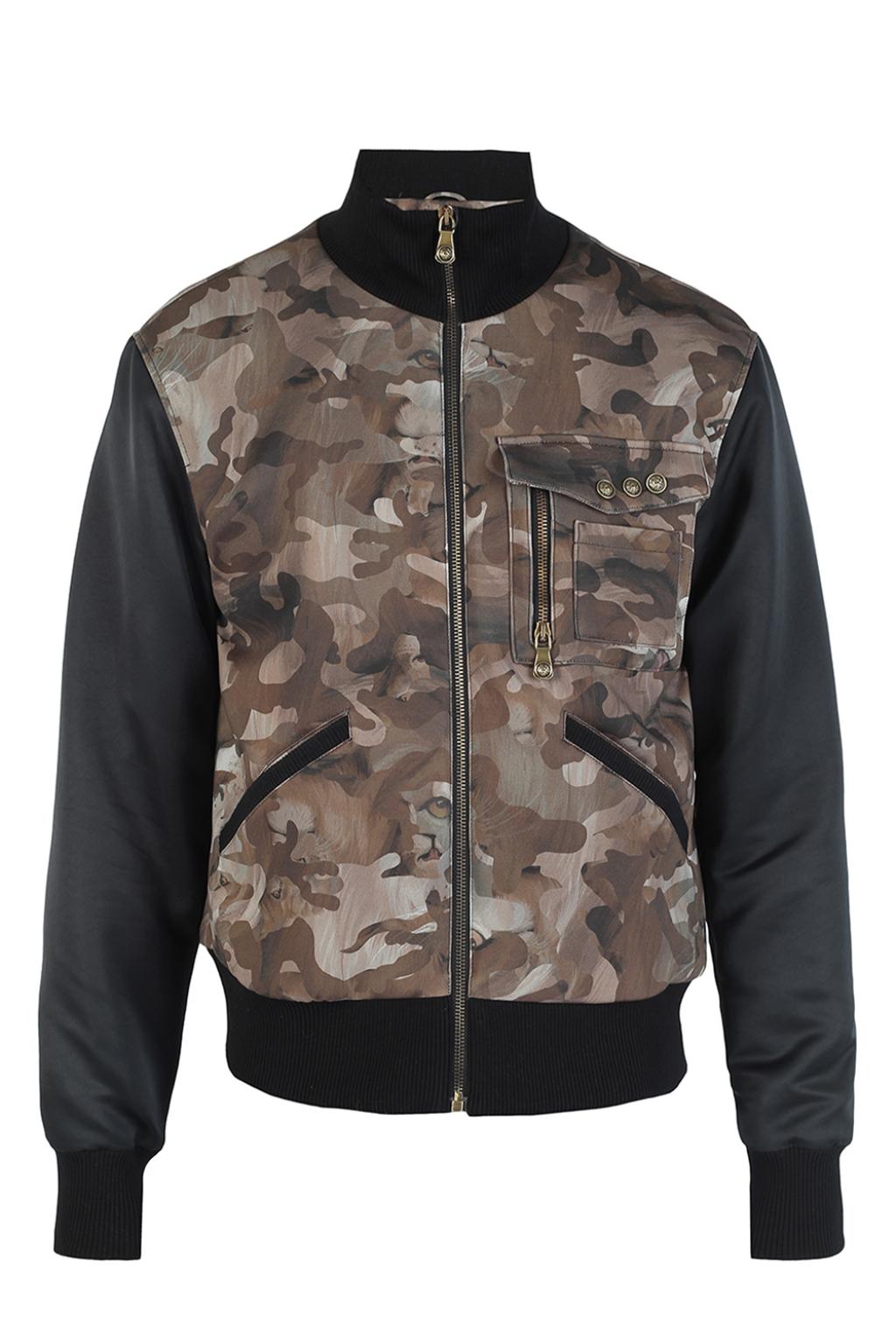 Versace camo outlet jacket